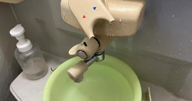 茨木市西福井浴室蛇口水漏れ